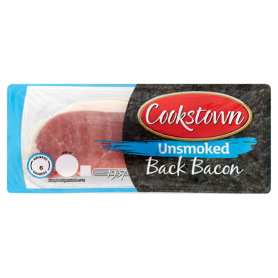Cookstown Unsmoked Back Bacon 200G