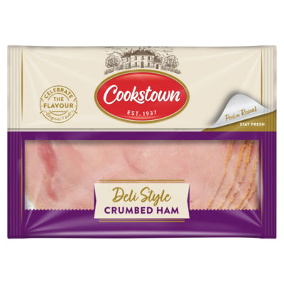 Cookstown Crumbed Deli Style Ham Slices 100g