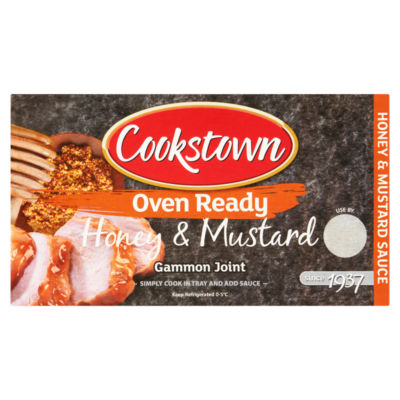 Cookstown Oven Ready Gammon Joint - Honey & Mustard 450g