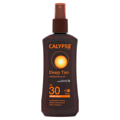 Calypso Sun Deep Tan Moisturising Oil SPF 30 200ml
