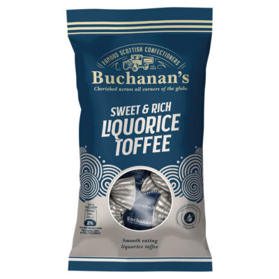 Buchanans Buchanan's Sweet & Rich Liquorice Toffee 120G