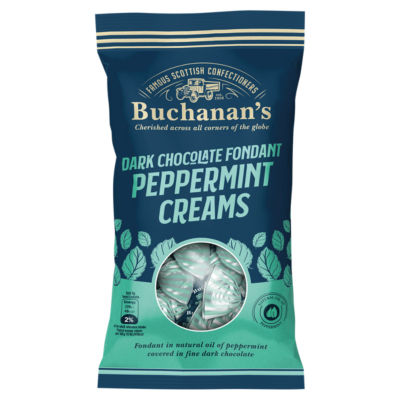 Buchanans Buchanan's Dark Chocolate Peppermint Creams 120G