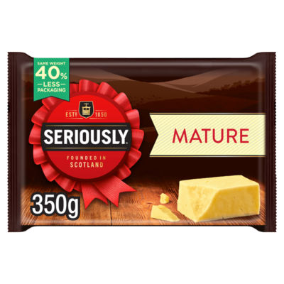 Seriously Mature Cheddar Cheese 350g