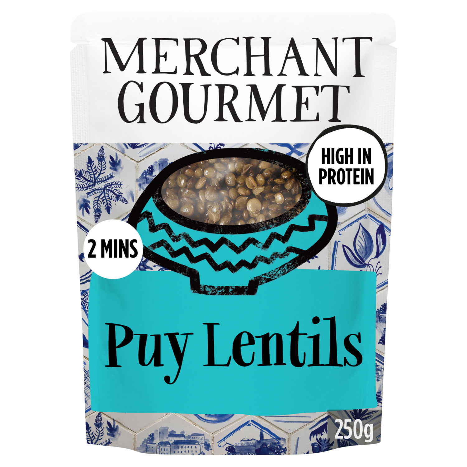Merchant Gourmet Puy Lentils Ready-to-Eat 250g