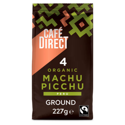 Cafedirect Organic Machu Picchu Ground Coffee 200g