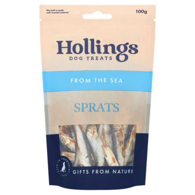 Hollings Dog Treats Sprats 100g