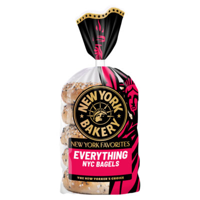 New York Bakery Co Everything Bagels