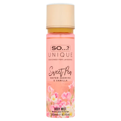 So ? So Unique Sweet Pea Body Mist 150Ml