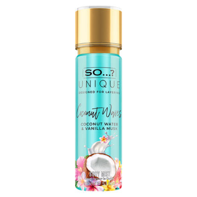 So ? So...? Unique Coconut Water & Vanilla Musk Body Mist 150ml
