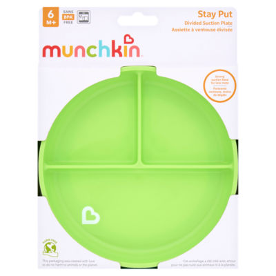 Munchkin Stay Put Divided Suction Plate 6M+