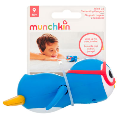 Munchkin Wind Up Swimming Penguin 9m+