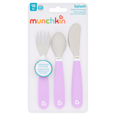 Munchkin Splash Toddler Cutlery Set 18M+