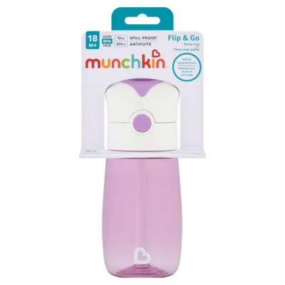 Munchkin Flip & Go Straw Cup 18m+