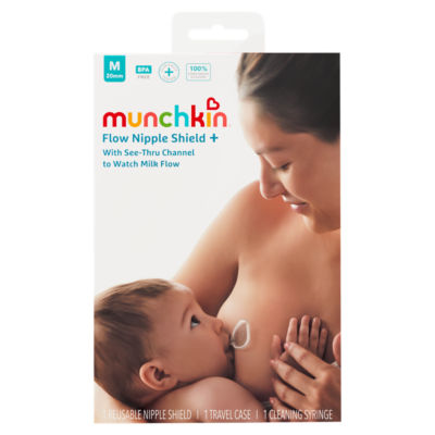 Munchkin M 20mm Flow Nipple Shield+
