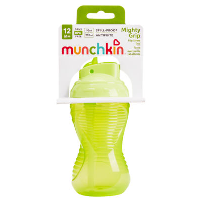 Munchkin Mighty Grip Flip Straw Cup 12M+ 296ml