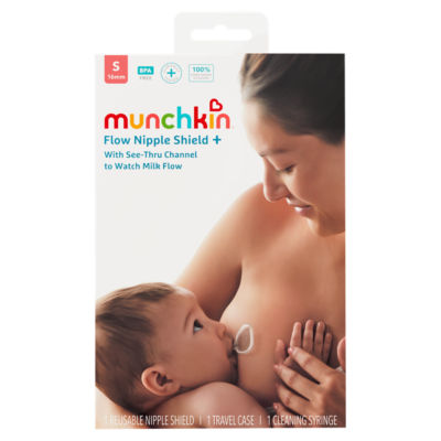 Munchkin S 16mm Flow Nipple Shield +