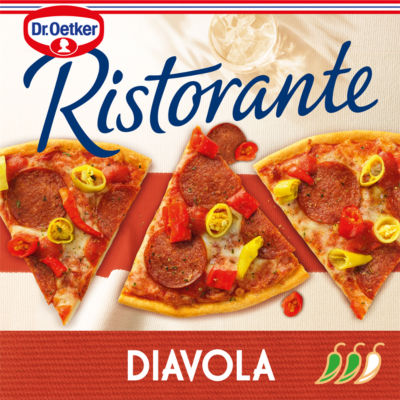 Dr Oetker Dr. Oetker Diavola Ristorante Pizza 350g