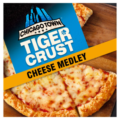 Chicago Town Tiger Crust Cheese Medley Pizza 305G