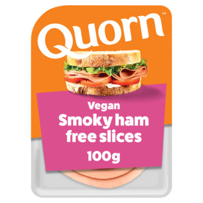 Quorn Vegan Smoky Ham Free Deli Slices 100G