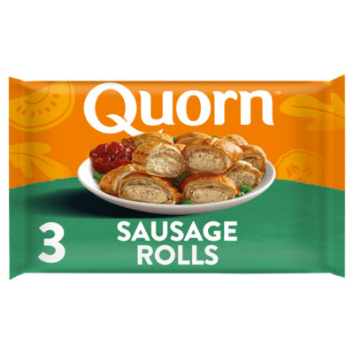 Quorn 3 Sausage Rolls 210G