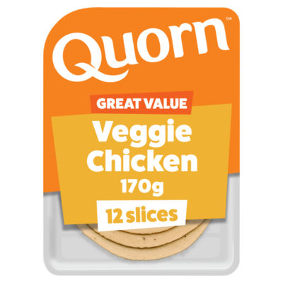 Quorn 12 Veggie Chicken Deli Slices 100g