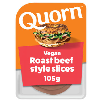 Quorn Vegan Roast Beef Style Slices 105G
