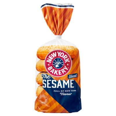 New York Bakery Co 5 Sesame Bagels