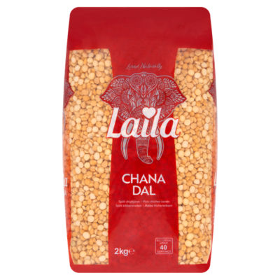 Laila Chana Dal Split Chickpeas 2Kg