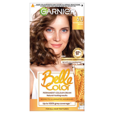 Garnier Belle Color Permanent Hair Dye - Natural Light Brown 6