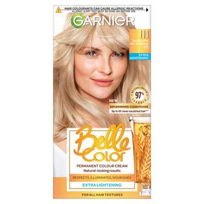 Garnier Belle Color Permanent Hair Dye - 111 Extra Light Ash Blonde
