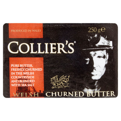 Colliers Welsh Salted Block Butter 250G