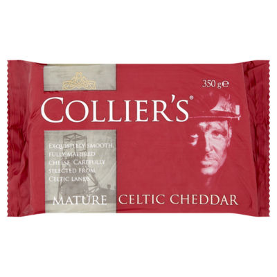 Colliers Mature Celtic Cheddar 350g