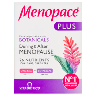 VITABIOTICS Menopace Plus Vitamin & Mineral Dual Pack 56s