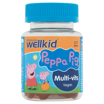 VITABIOTICS Wellkid Peppa Pig Multivitamin Strawberry Soft Jellies X30 (for Kids b/w 3-7 years)