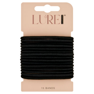 Lure Beauty 15 Wide Snagfree Bands Black