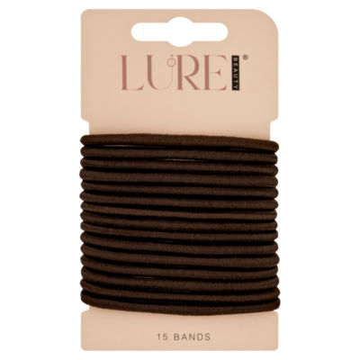 Lure Beauty 15 Wide Snagfree Bands Brown