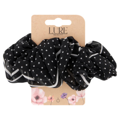 Lure Beauty Polka Scrunchie
