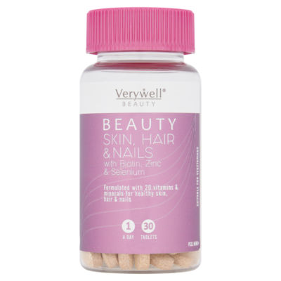 Verywell Beauty Skin, Hair & Nails 1 A Day 30 Tablets