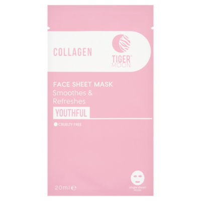 Tiger Moon Collagen Face Sheet Mask 20ml
