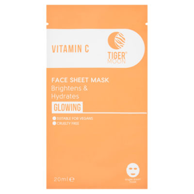 Tiger Moon Vitamin C Face Sheet Mask 20ml