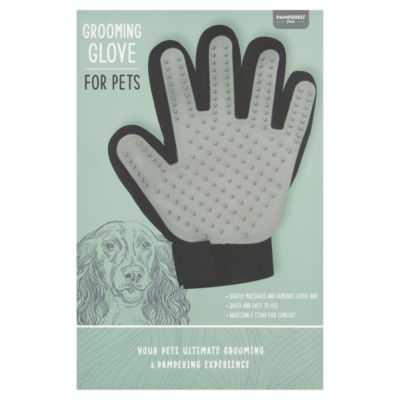 Pampered Paws Grooming Glove for Pets