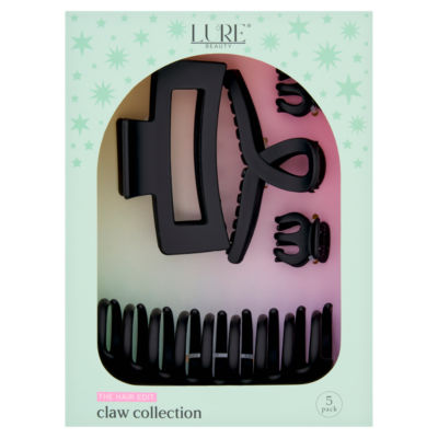 Lure Beauty 5 The Hair Edit Claw Collection