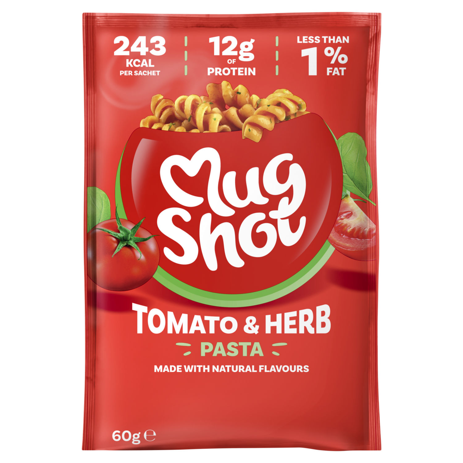 Mug Shot Tomato and Herb Pasta Shapes 64g