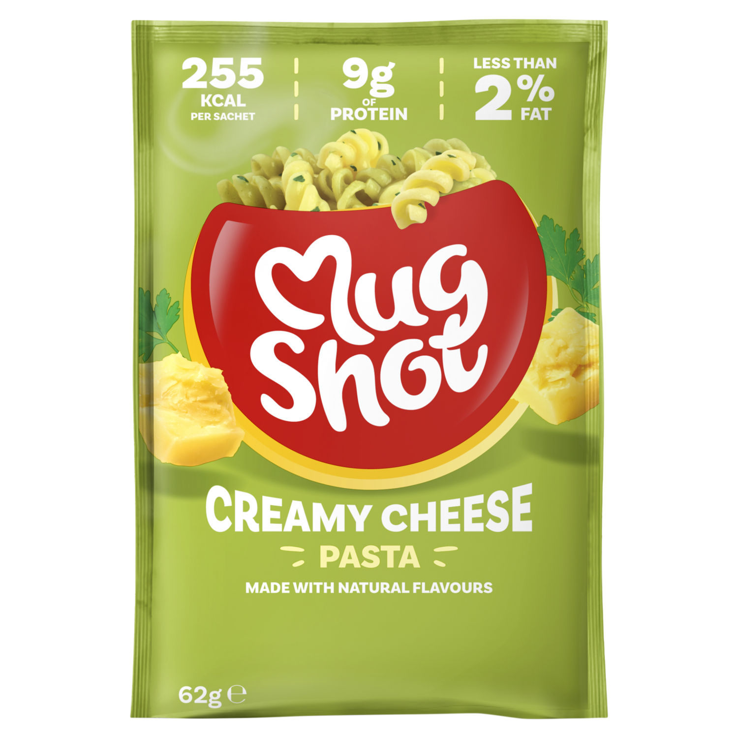 Mug Shot Creamy Cheese Instant Pasta Snack 68g
