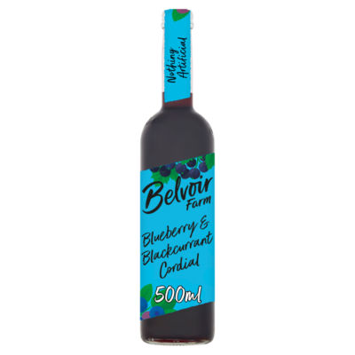 BELVOIR Blueberry & Blackcurrant Cordial 500ml