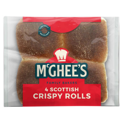 4 Scottish Crispy Rolls