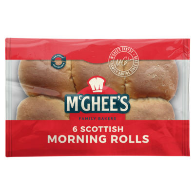 McGhees Scottish Morning Rolls 6 Pack