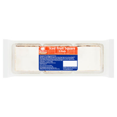 McGhees Iced Fruit Square 3 Pack