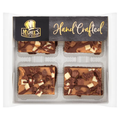 McGhees hand crafted 4 loaded brownies