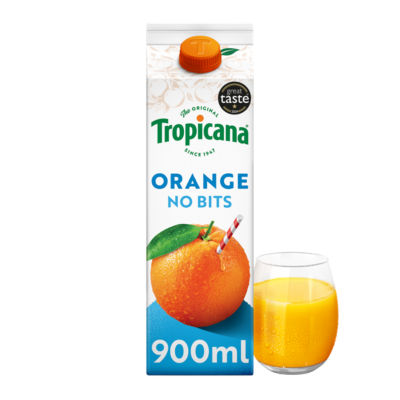 Tropicana Smooth Orange Fruit Juice 900Ml